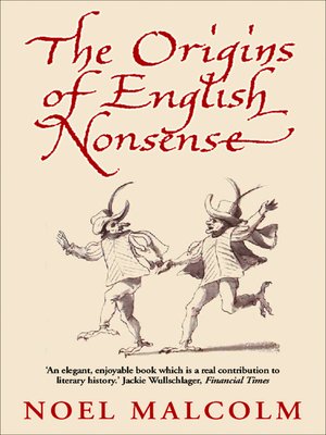 cover image of The Origins of English Nonsense